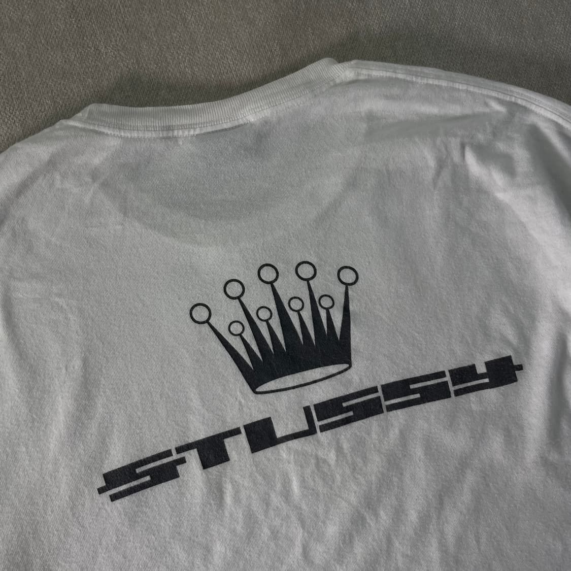 105 스투시 90s 리갈 크라운 반팔 티셔츠 상품이미지6