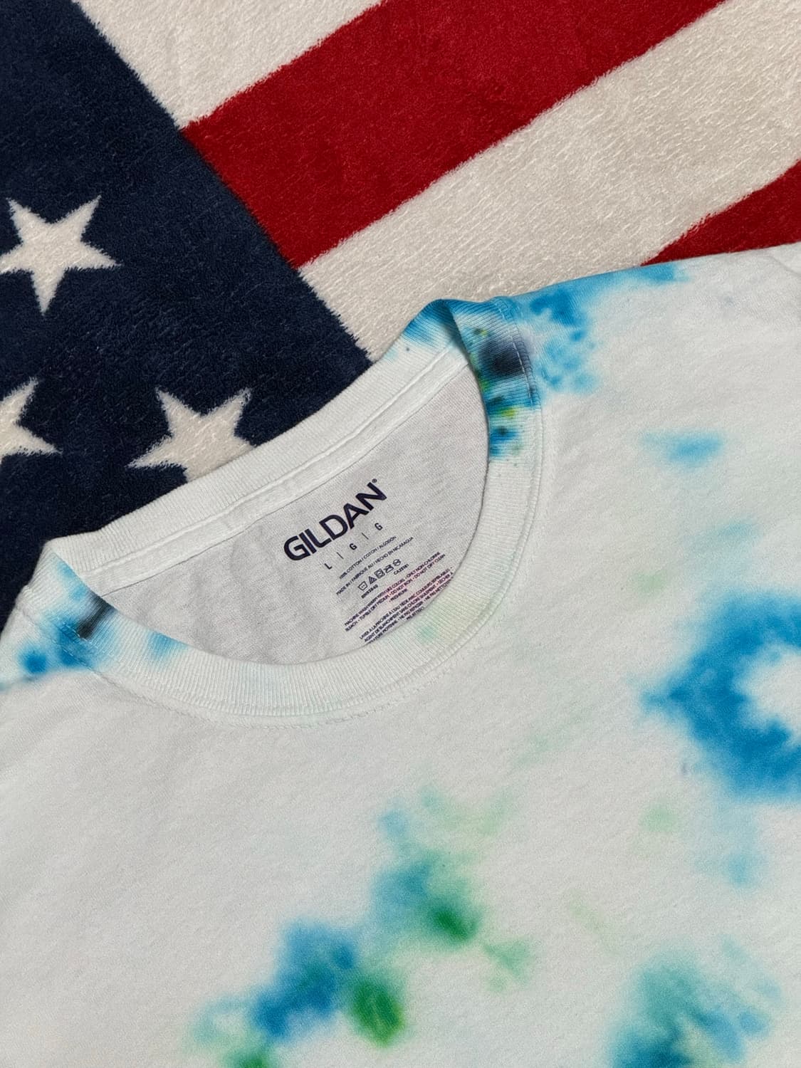길단 타이다이 빈티지 반팔티셔츠 Gildan Tie Dye T  [L] 상품이미지9