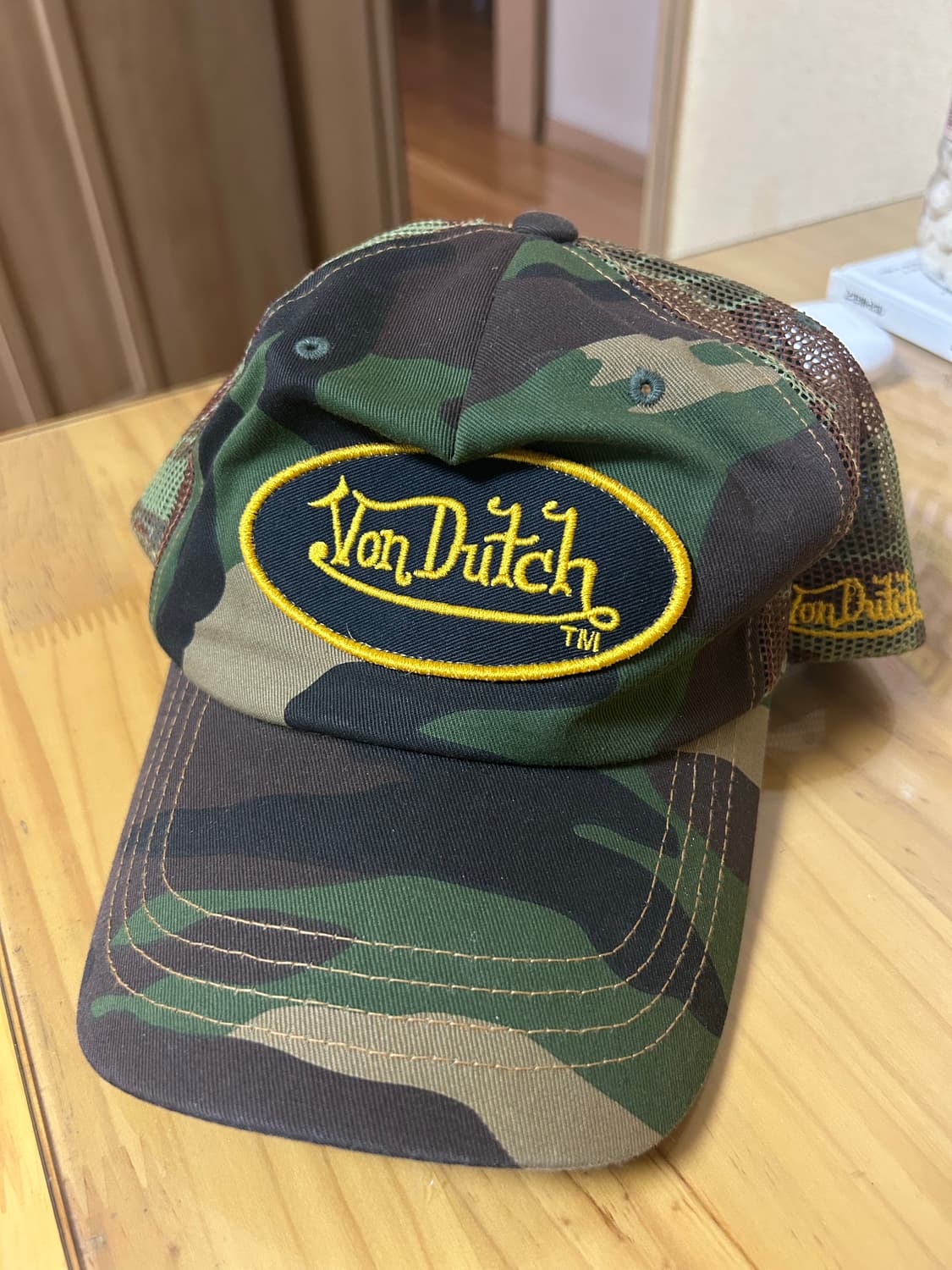 본더치 카모 볼캡 상품이미지1