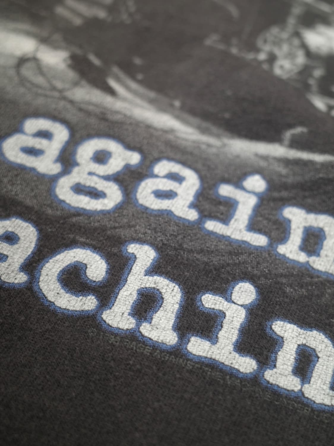 90‘s 레이지 어게인스트 더 머신 빈티지 밴드티 상품이미지3