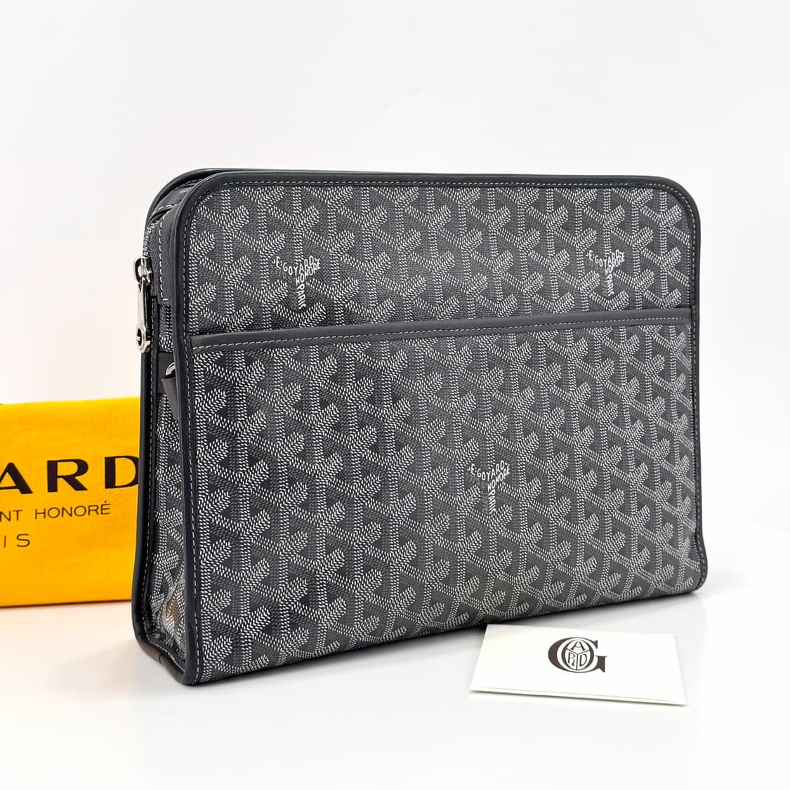 고야드 쥬방스 클러치백 GM 그레이 상품이미지2