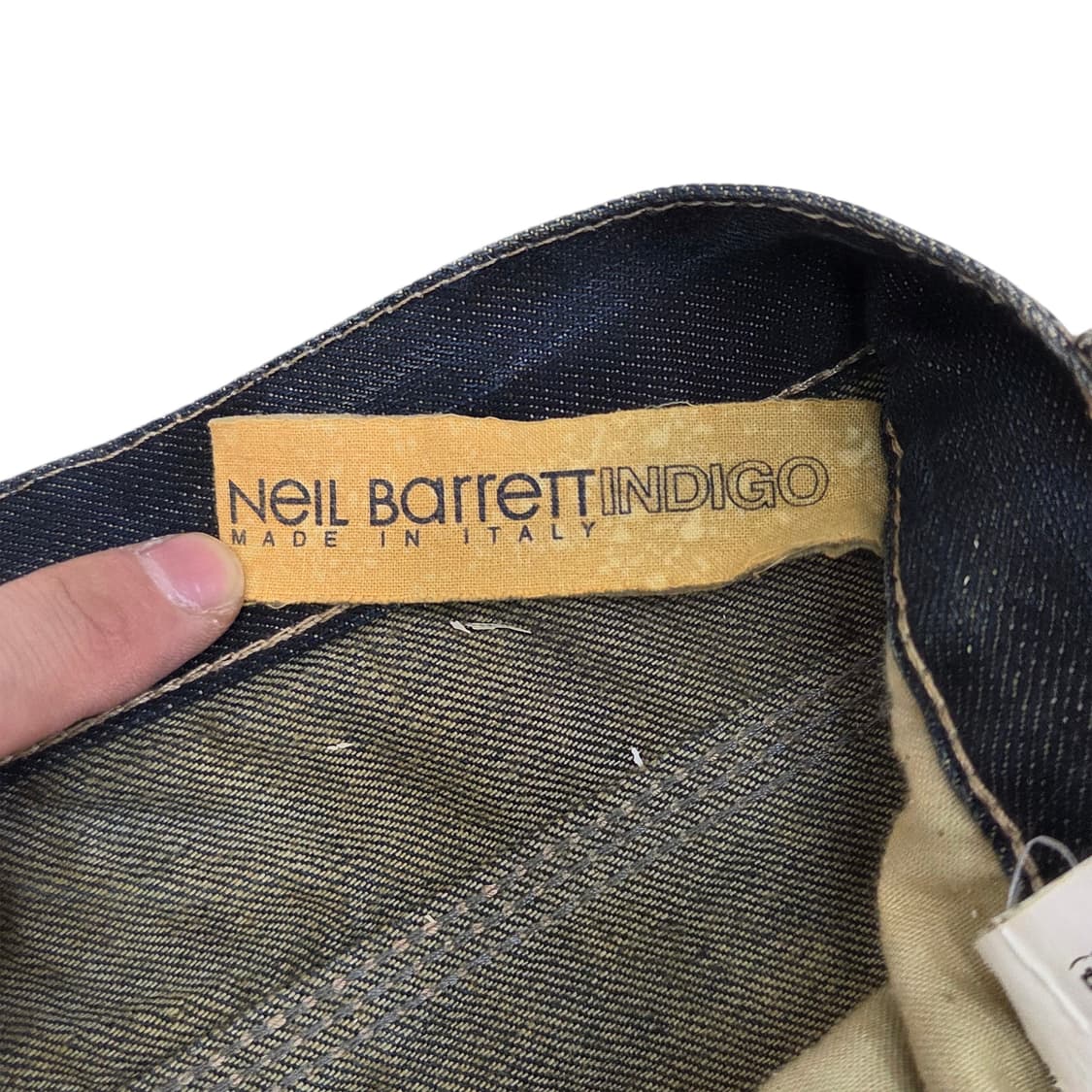 Neil Barrett 닐 바렛 인디고 빈티지 사이드 지퍼 데님
 상품이미지4