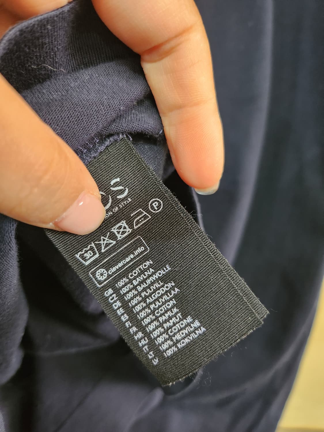 615) COS 코스 남성 반팔 티셔츠 상품이미지5