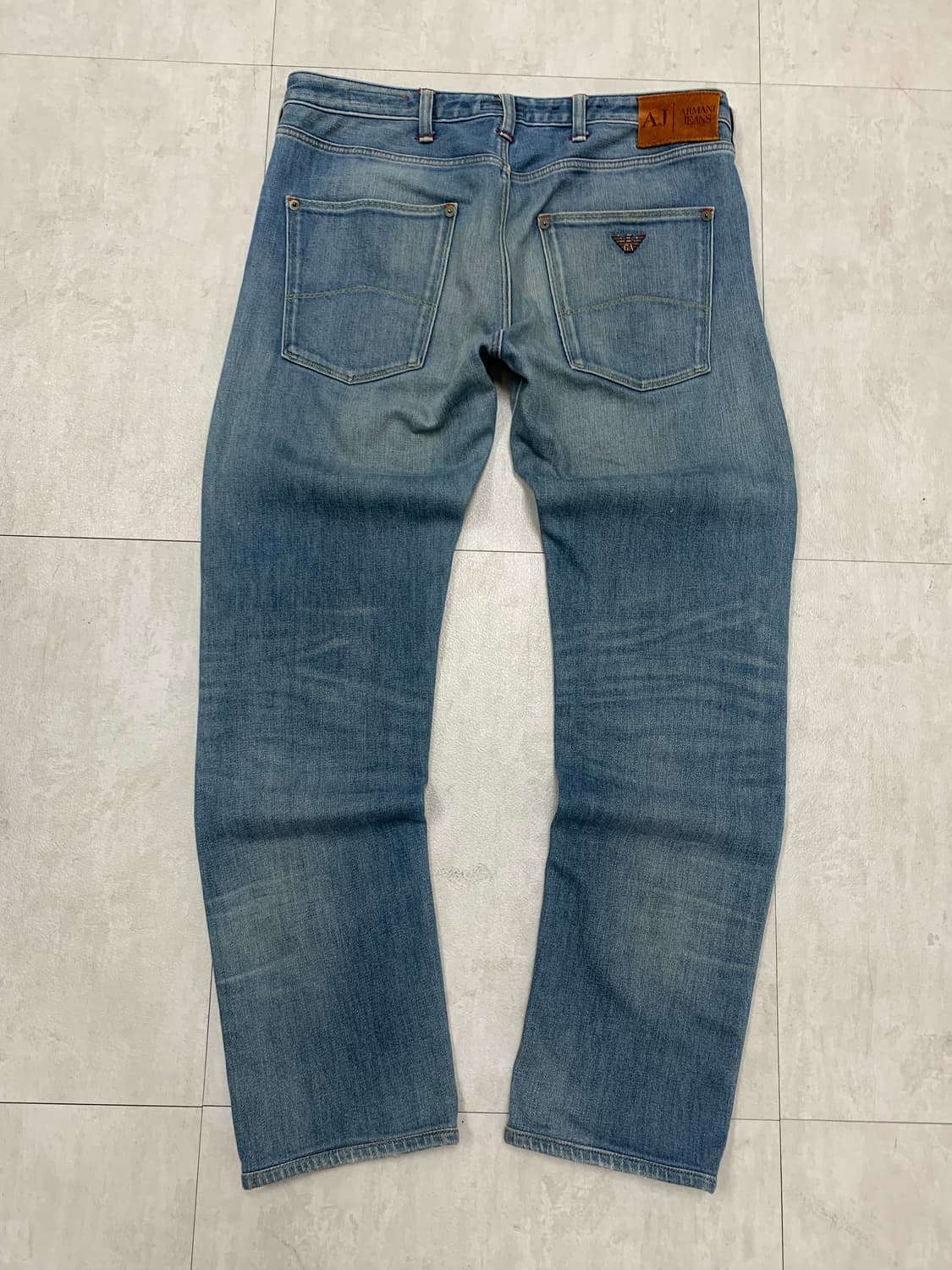 아르마니 진스 워싱 데님 팬츠 #657 상품이미지9