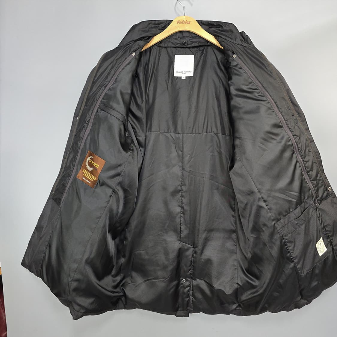 프랑코페라로(Franco Ferraro) 구스다운 롱패딩 110 상품이미지5