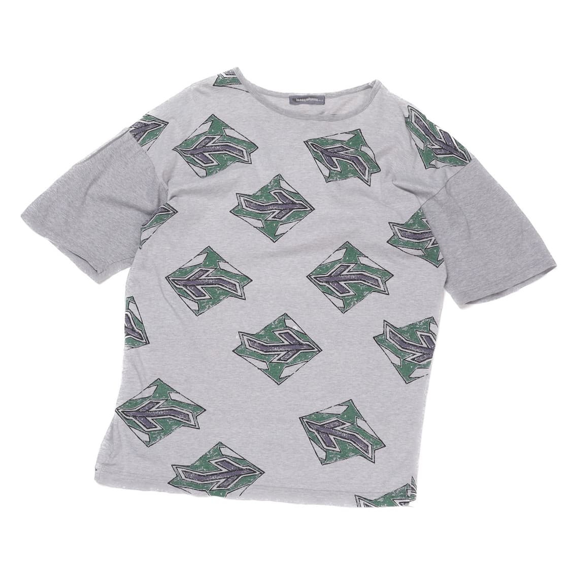 Issey miyake 80's 프린팅 하프 티셔츠   상품이미지1