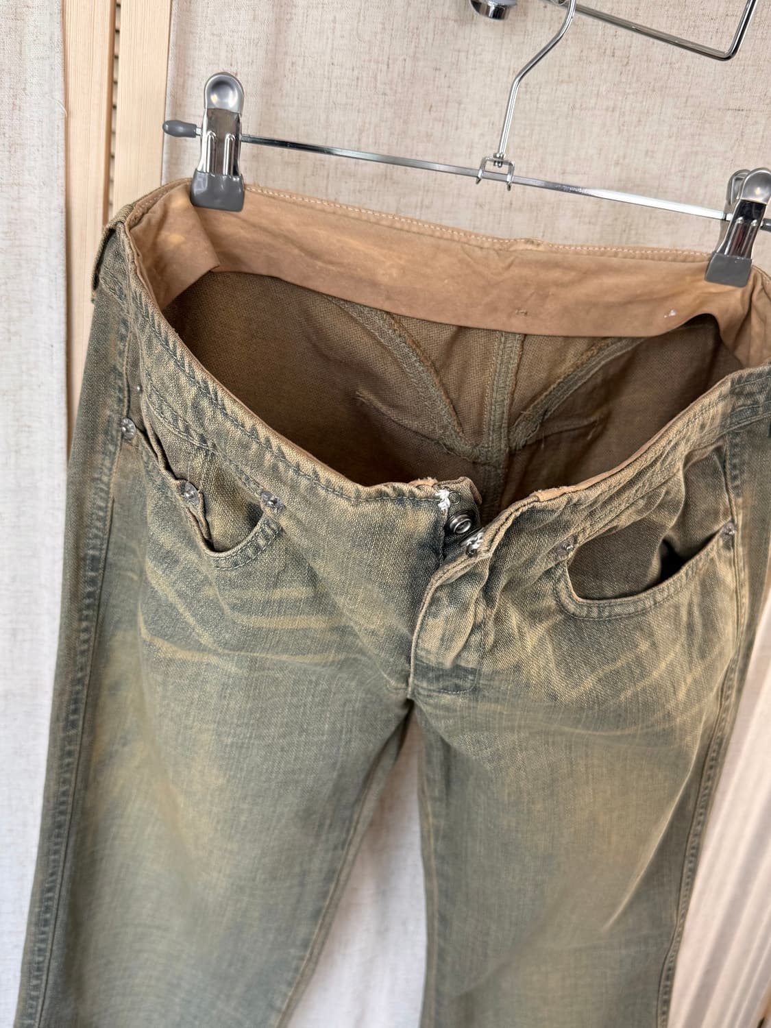 디젤 로우라이즈 부츠컷 진 (Italy) 상품이미지8