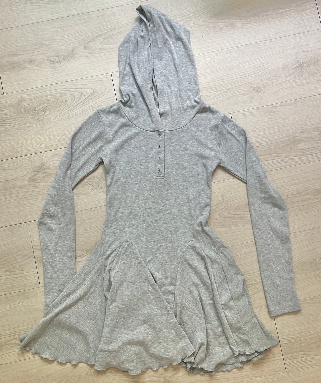 후드 미니 원피스 상품이미지1