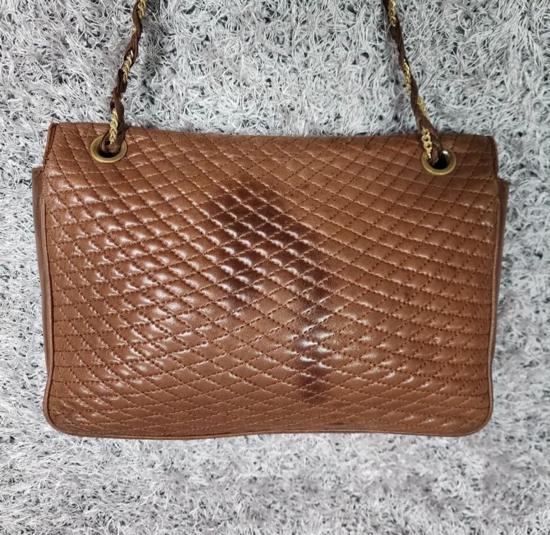 발리 레더 퀼팅 숄더백 상품이미지2