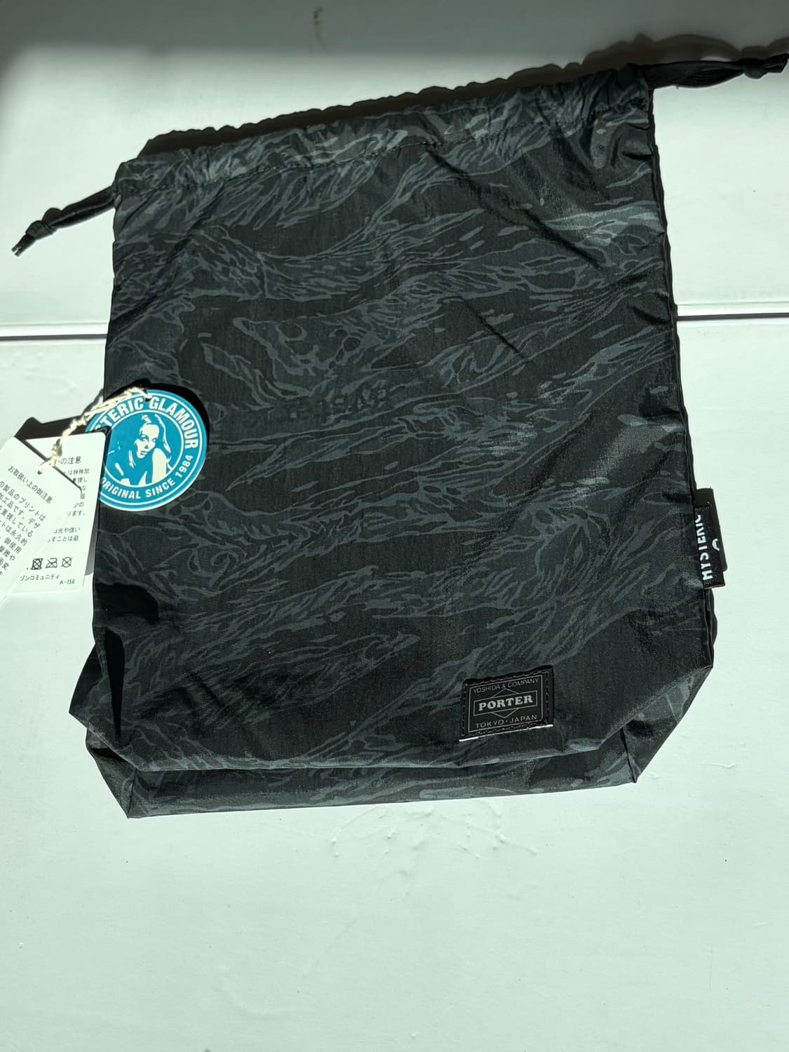 포터 x 히스테릭글래머 드로우스트링 파우치 상품이미지1