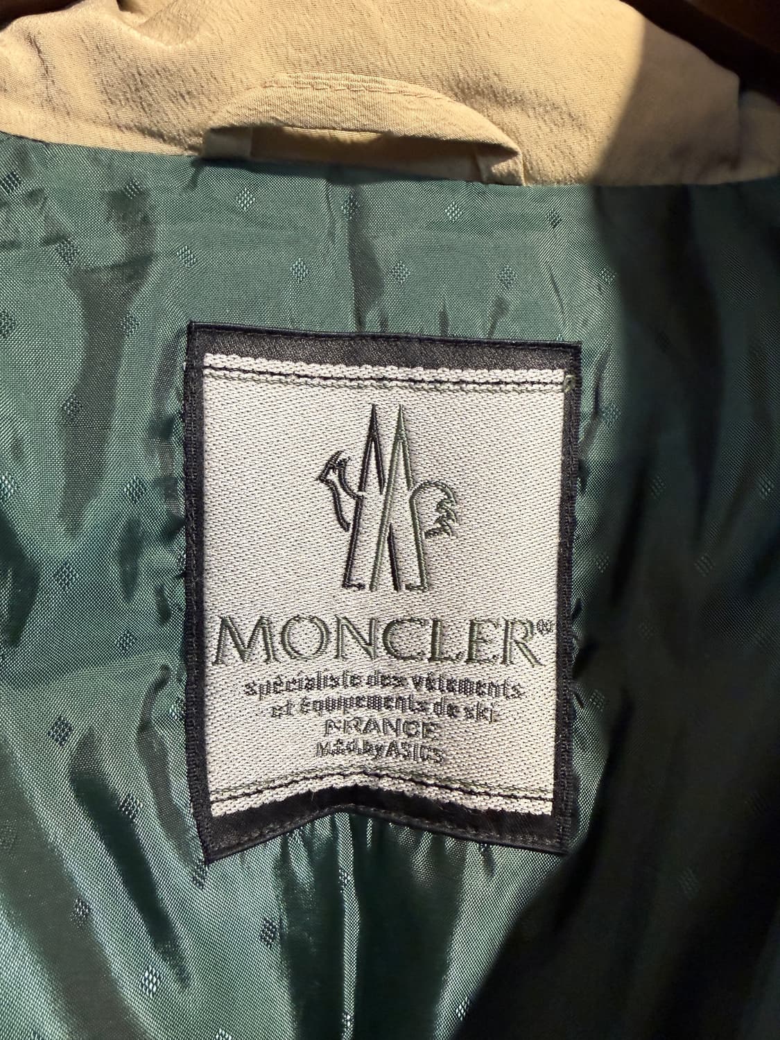 80s 몽클레어 아식스 다운 패딩 XL 상품이미지4