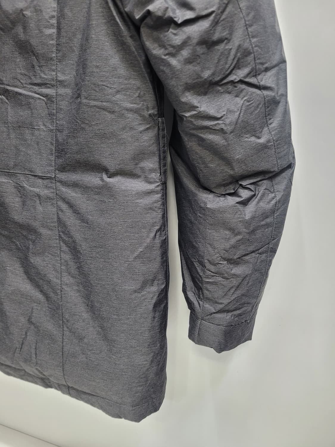 KOLON 코오롱 후드 다운 패딩 자켓 / 여 100 (남 95) 그레이 상품이미지5