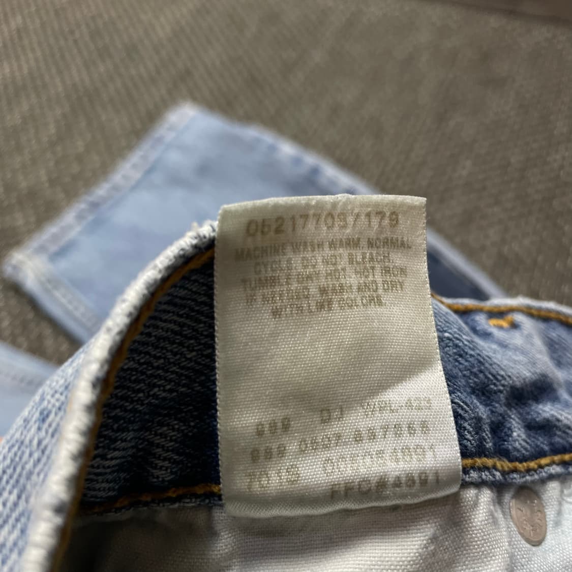 (30) 리바이스 505 30X32 레귤러핏 연청 데님 팬츠 상품이미지6