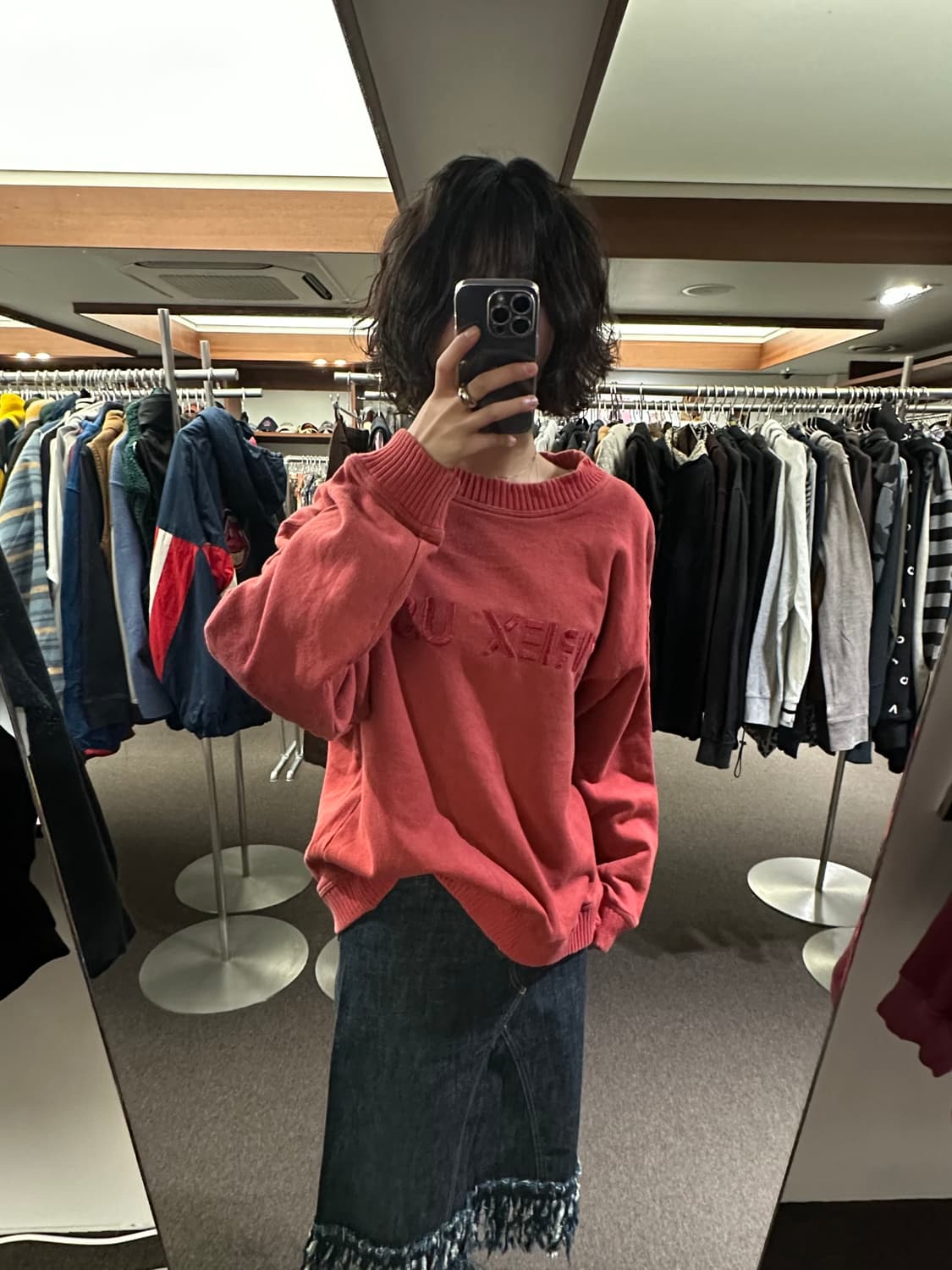 S)아비렉스 USA 빈티지 빅로고 스웻셔츠 상품이미지2