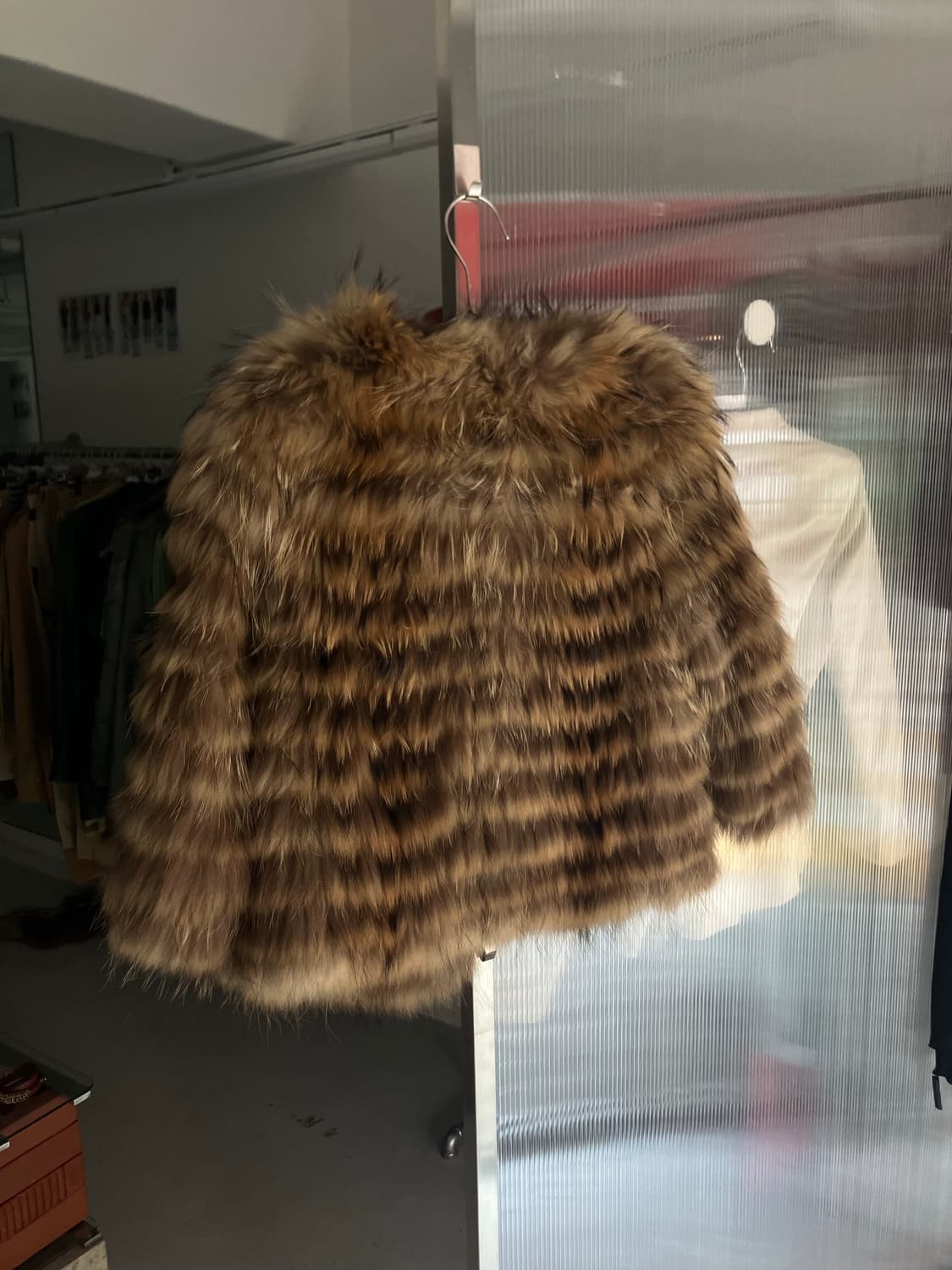 7부소매 퍼자켓 상품이미지2