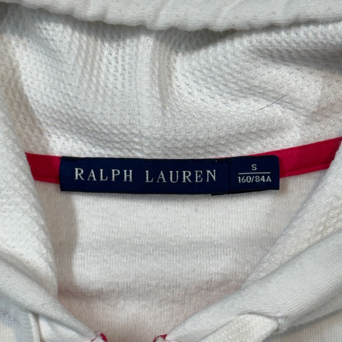 S) 폴로 랄프로렌 빅포니 화이트 후드집업 상품이미지7