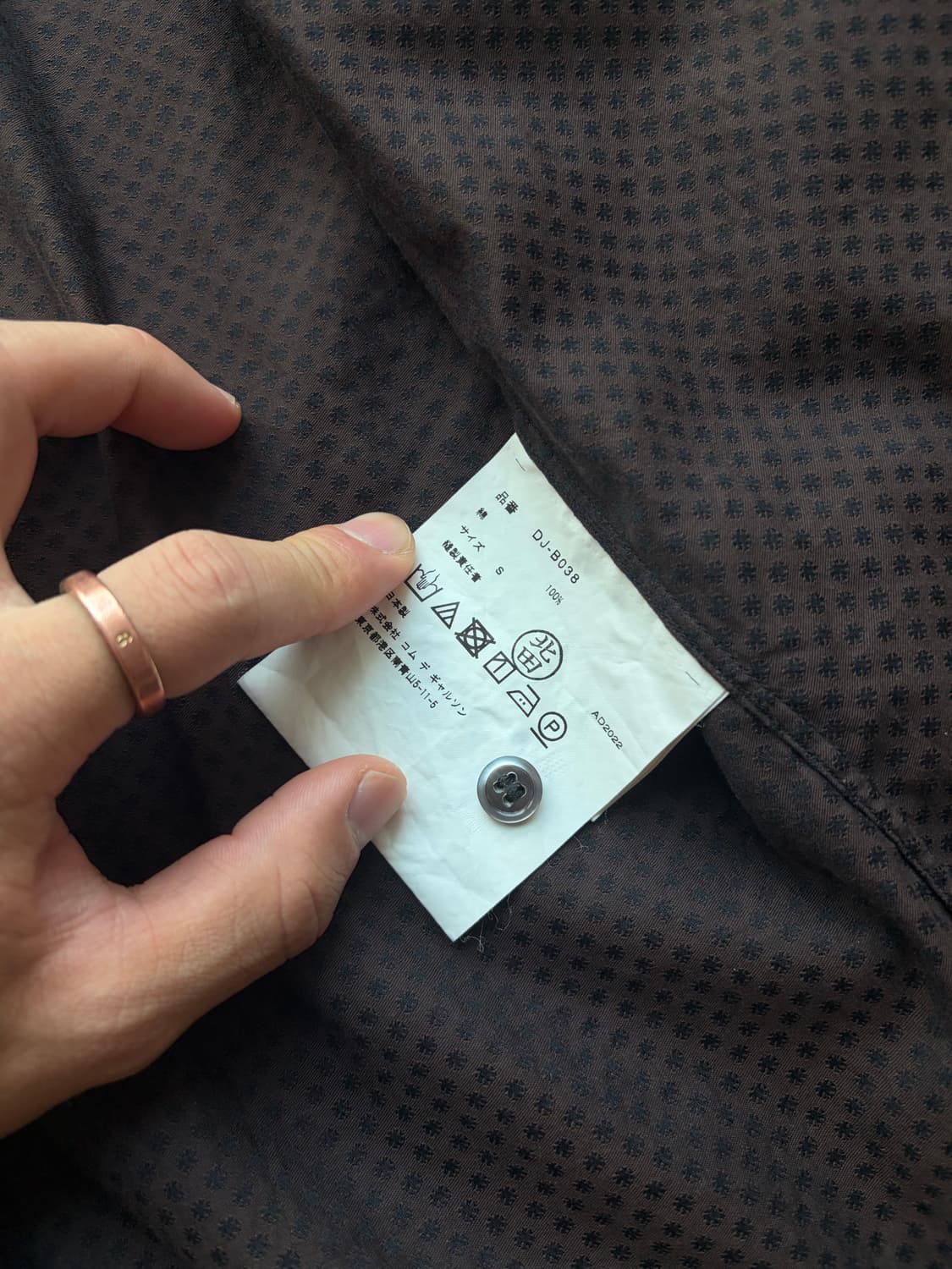 Dot patterned shirts 상품이미지3