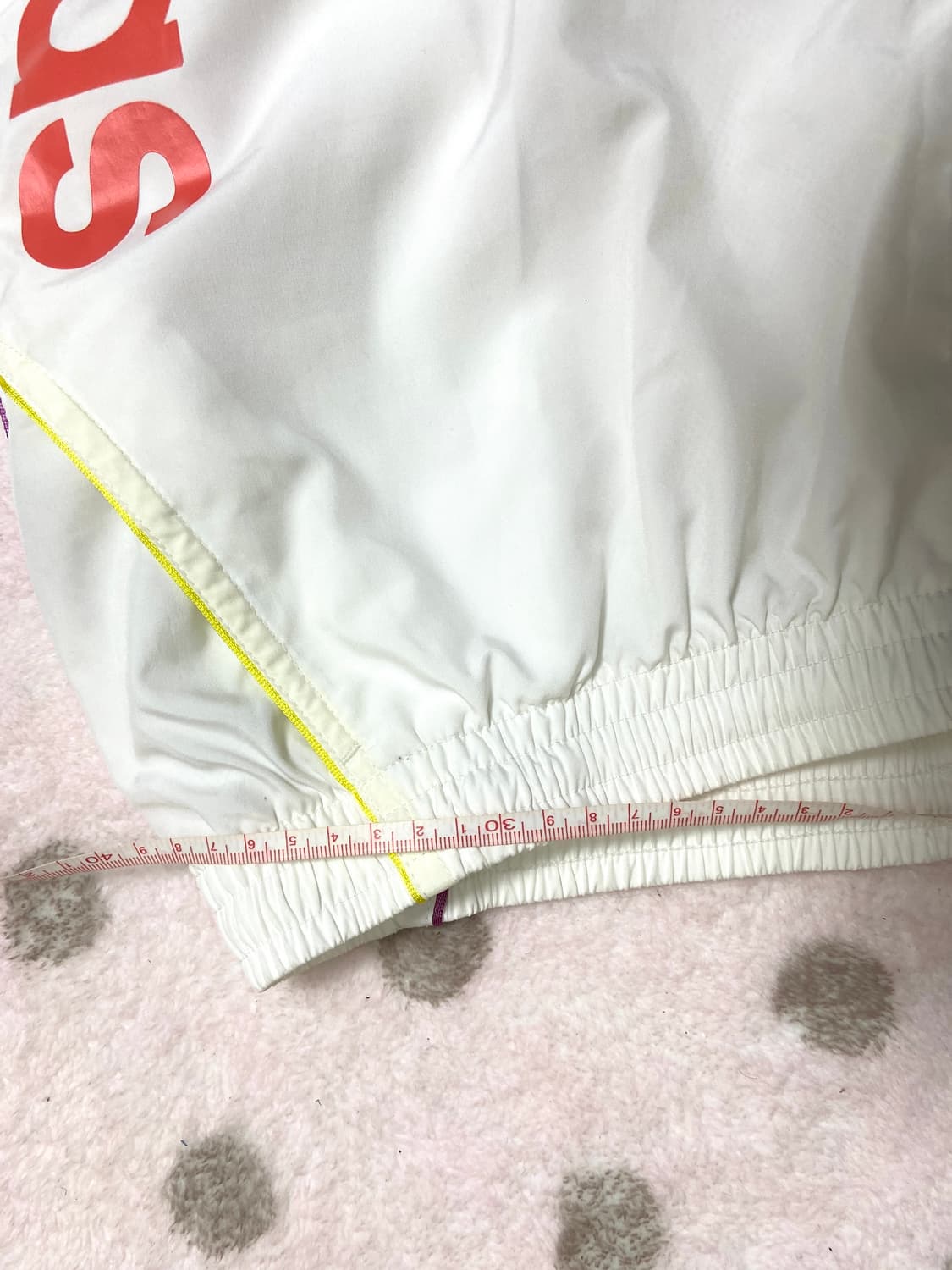 빈티지 아디다스 화이트 트레이닝 팬츠 상품이미지5