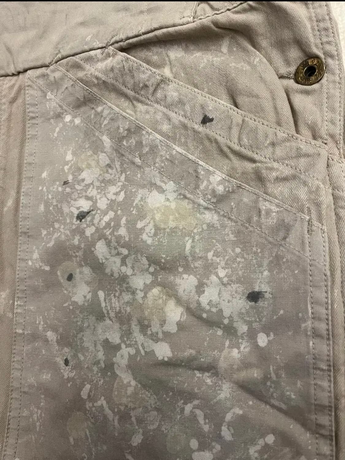 RRL PAINTED DOUBLE KNEE OVERALL 상품이미지3