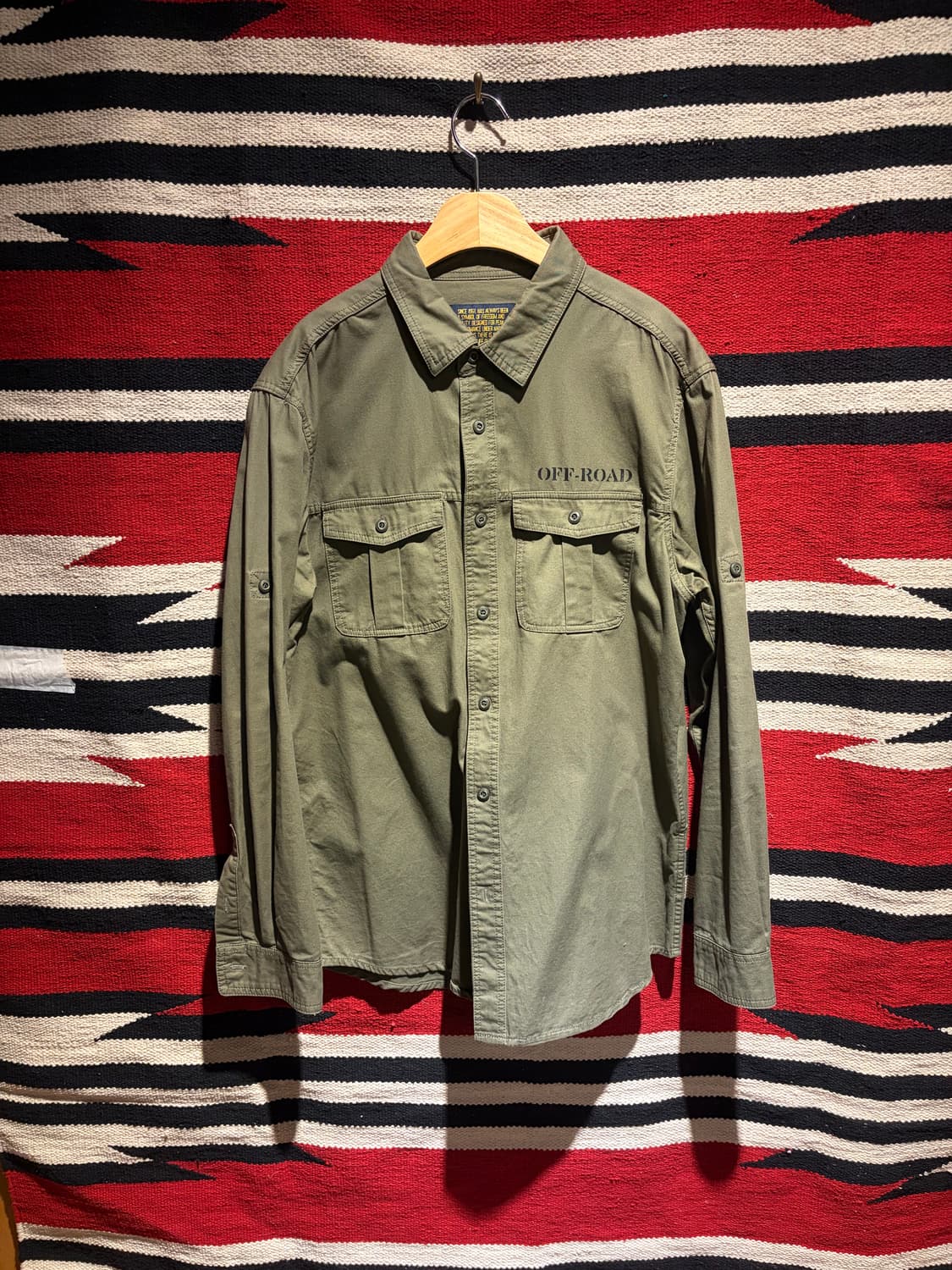 Offroad military shirt / 오프로드 밀리터리 셔츠 상품이미지1