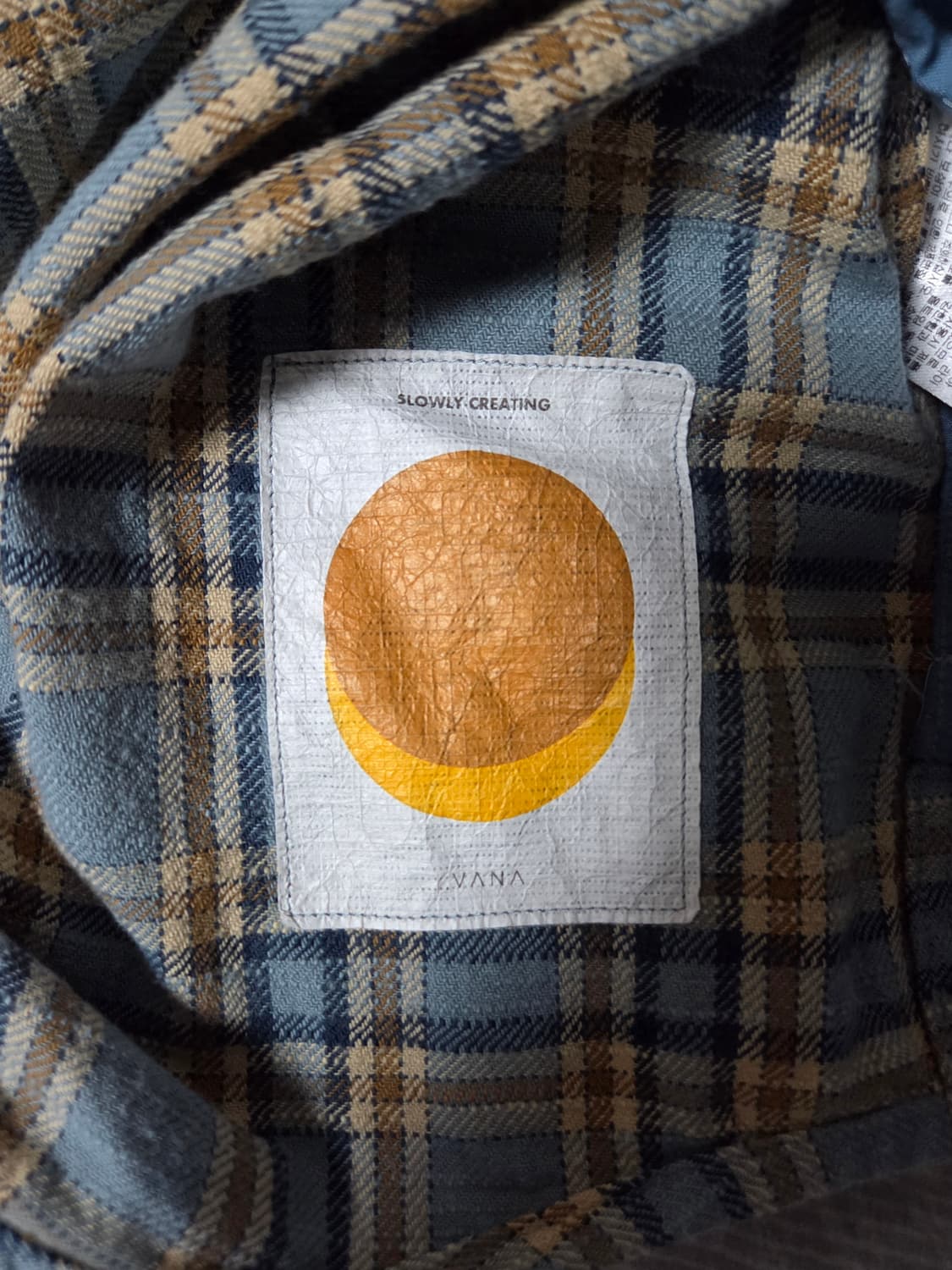 (L) 홀리선 x 키작은 광자 체크셔츠 블루 상품이미지5