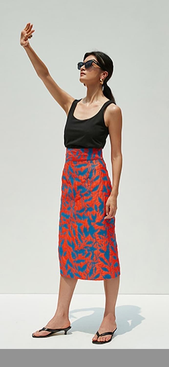 WMM Tuilerie Skirt / Deveaux fabric 상품이미지2