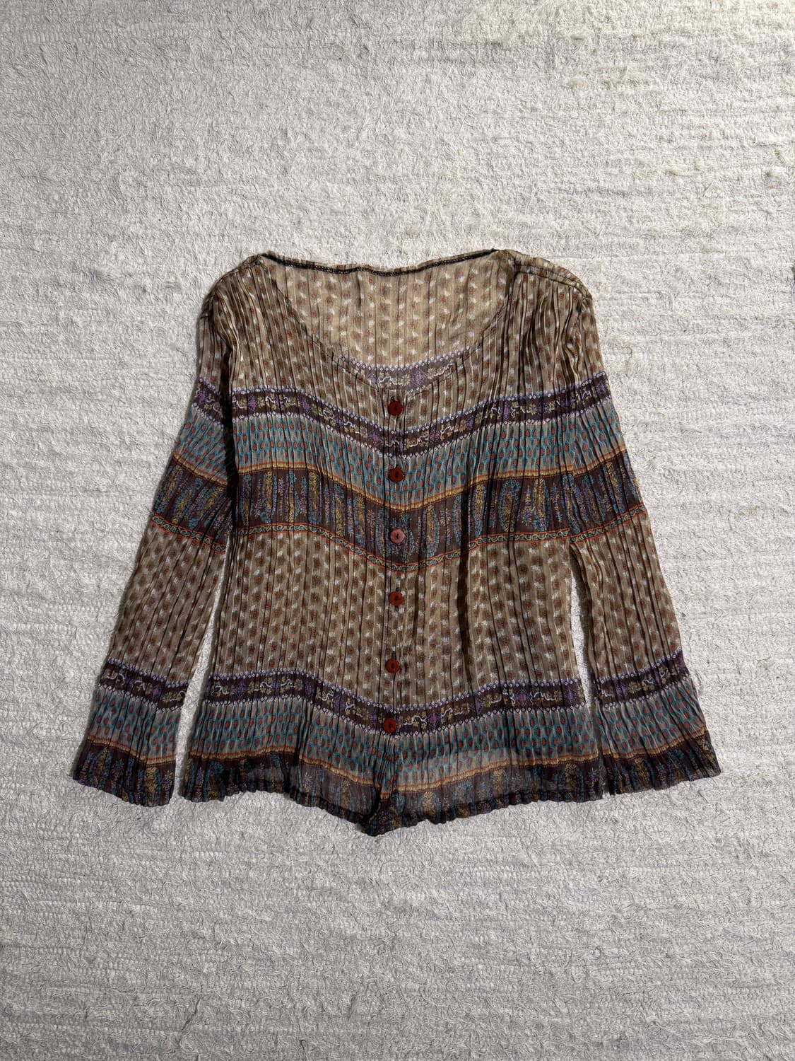 Ethnic See-through Button Cardigan 0259 상품이미지5