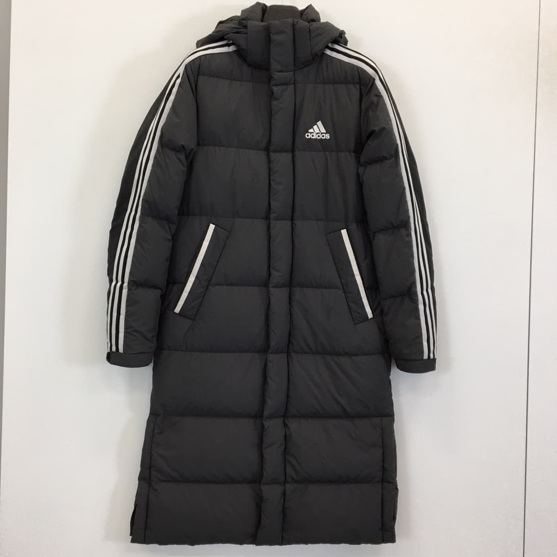 아디다스 3S 덕다운 롱패딩 S  상품이미지1