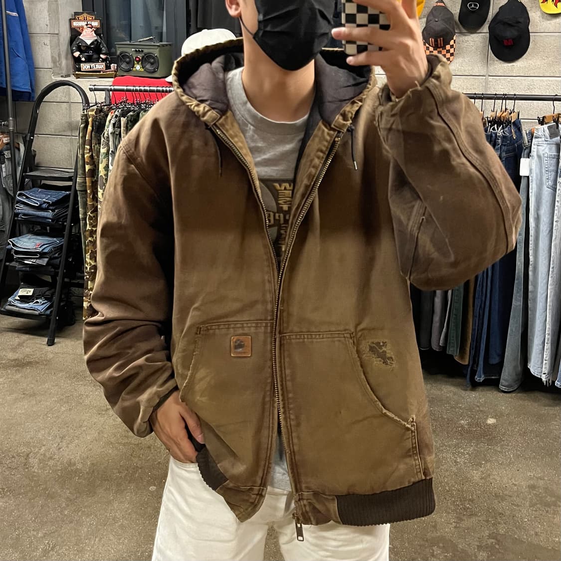 Carhartt J130 액티브 후드 자켓 (115) 상품이미지9