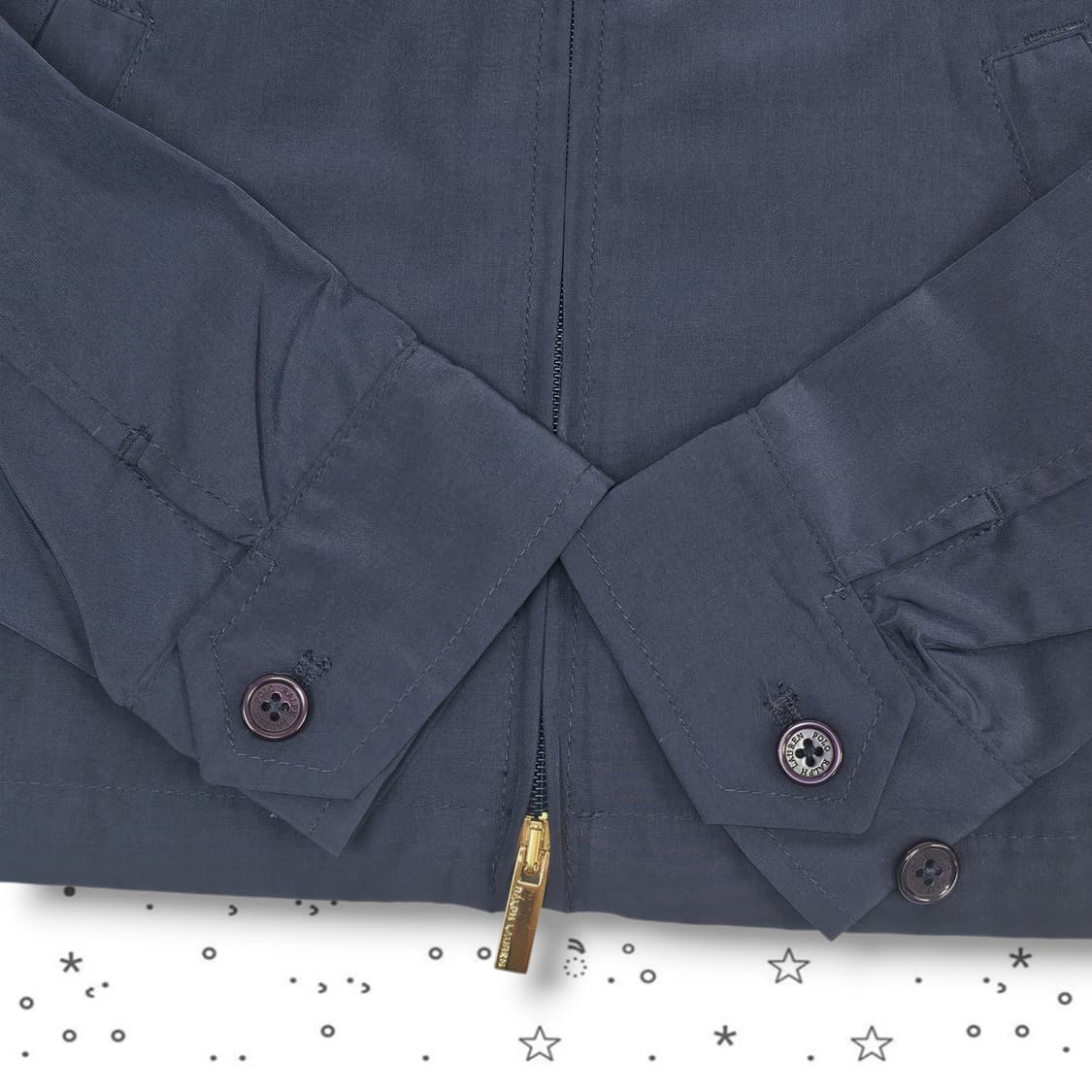 S POLO 랄프로렌 골프 자켓 골드 네이비 집업 자켓 상품이미지3