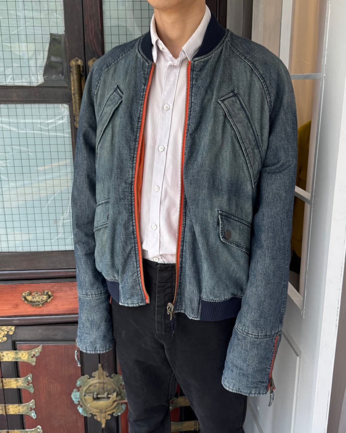 Armani Jeans 리버시블 봄버 자켓 상품이미지2