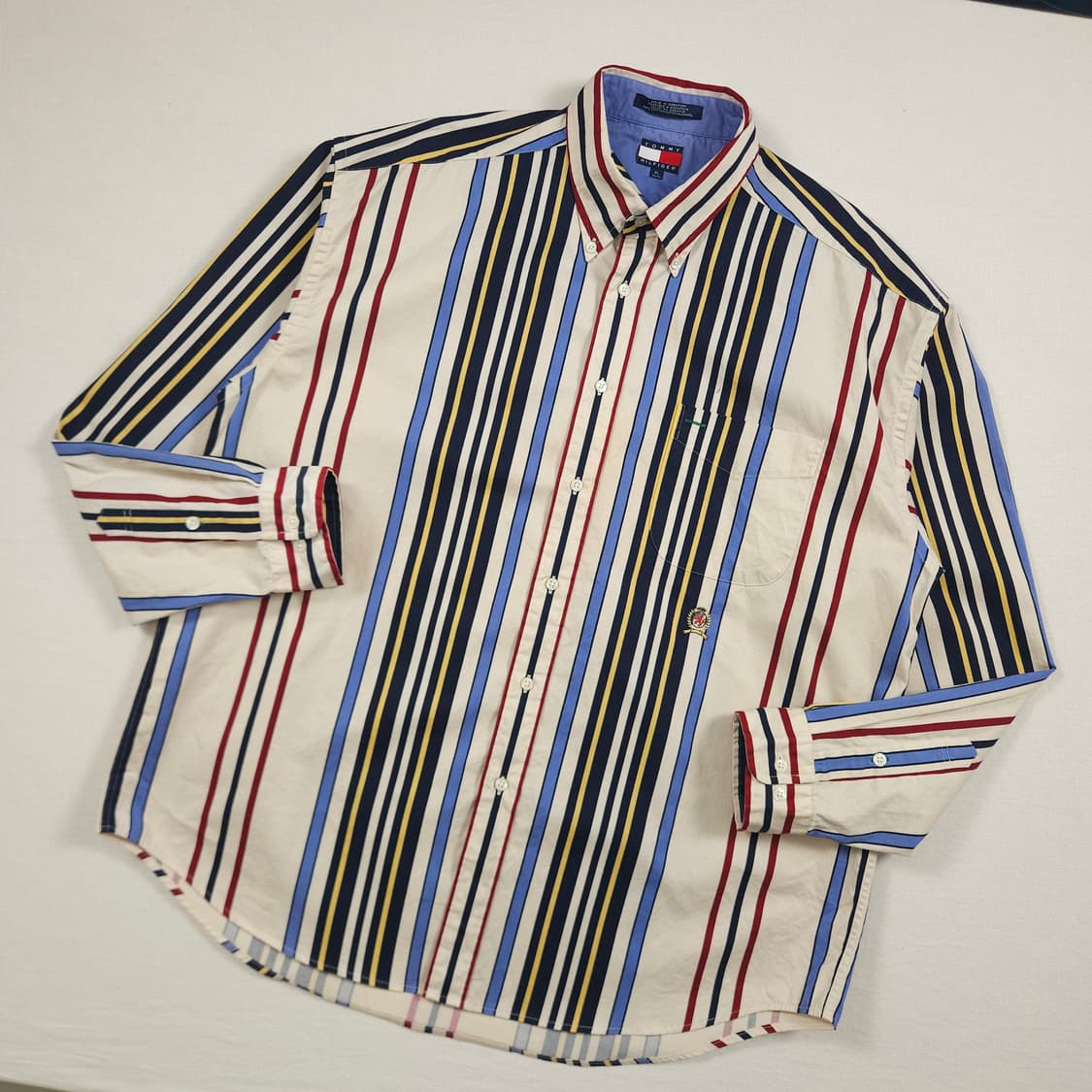 2XL(110) 타미 힐피거 코튼 월계관 셔츠 상품이미지2