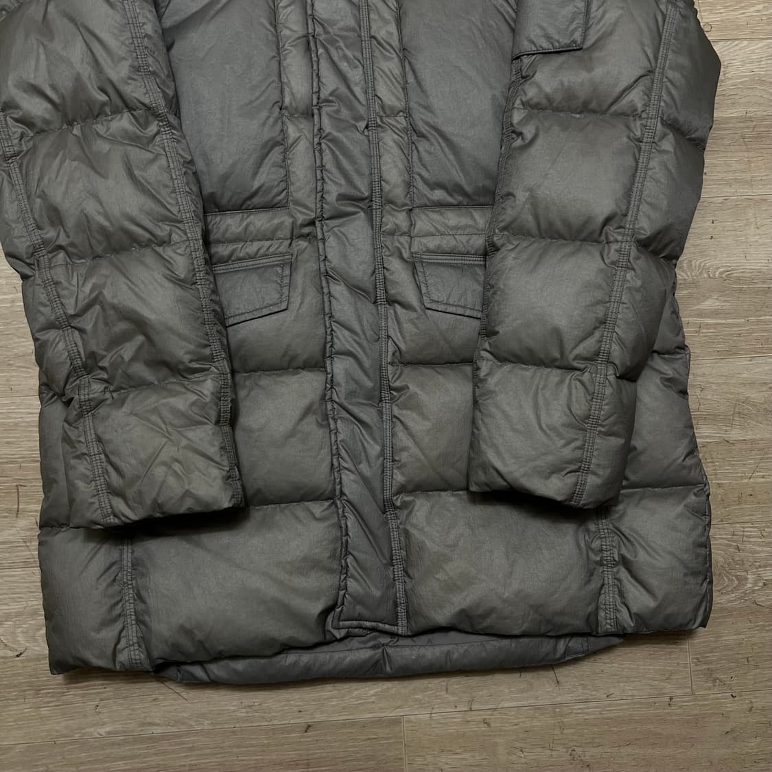 블랙야크 nau 나우 덕다운 후드 롱패딩 점퍼 [그레이지] L/100 상품이미지3