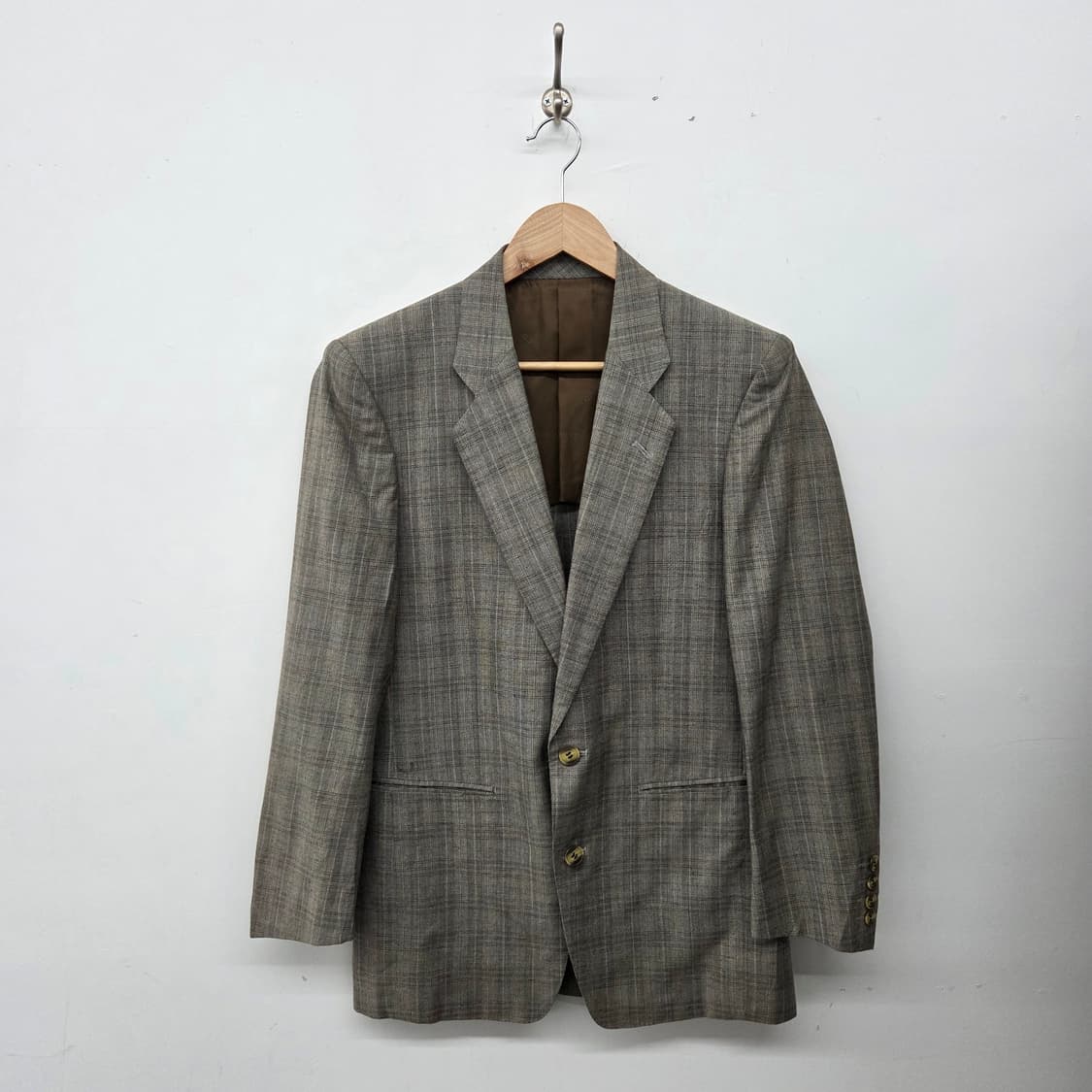 디올 체크 패턴 남성 블레이저 자켓 남L 상품이미지1