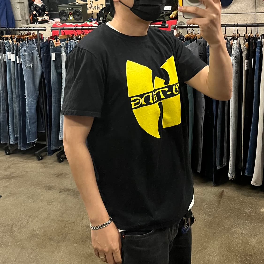 우탱클랜 프린팅 티셔츠 (100) 상품이미지6