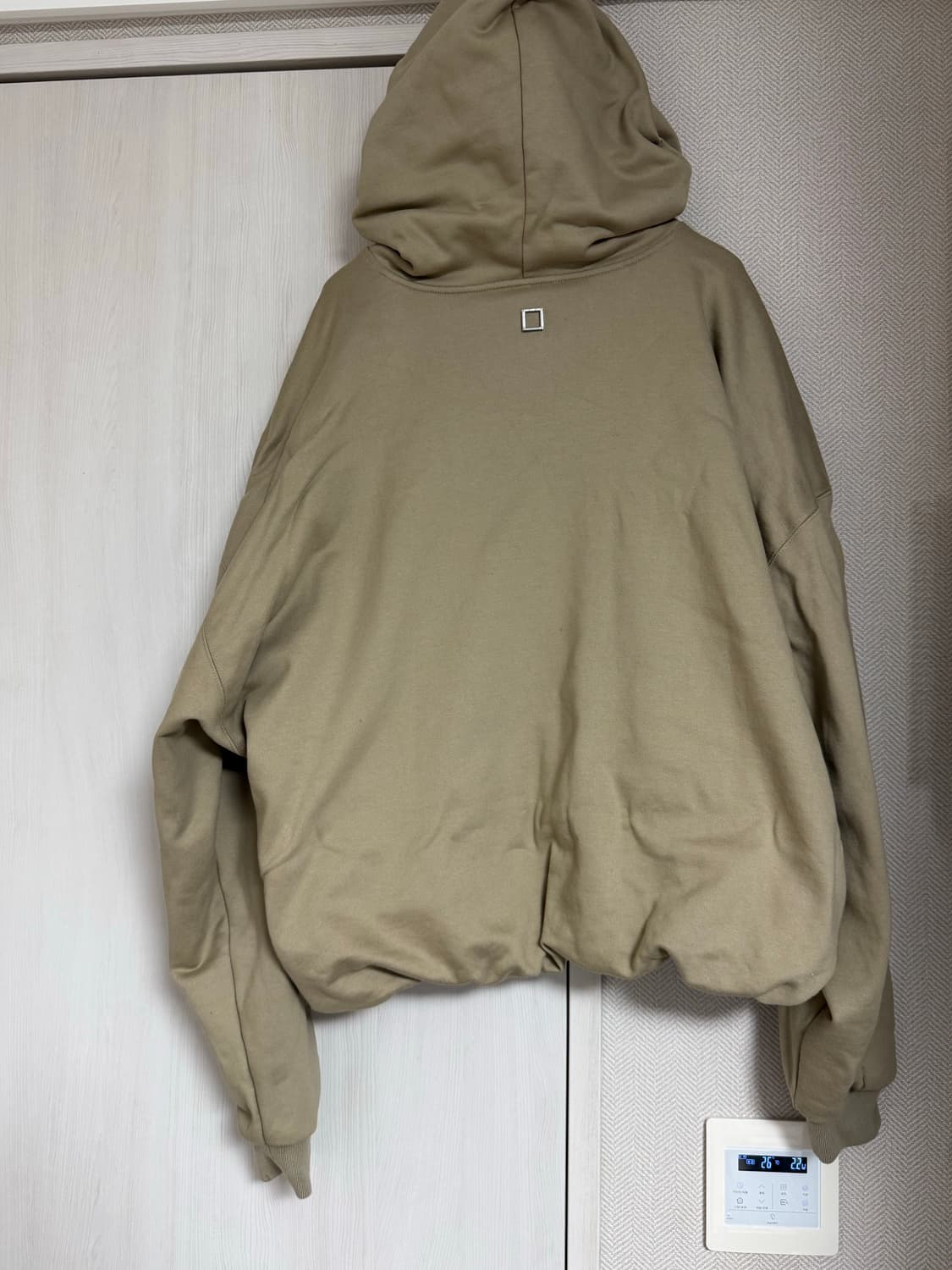 (48) 24ss 우영미 오버핏 스트링 후드티 상품이미지2