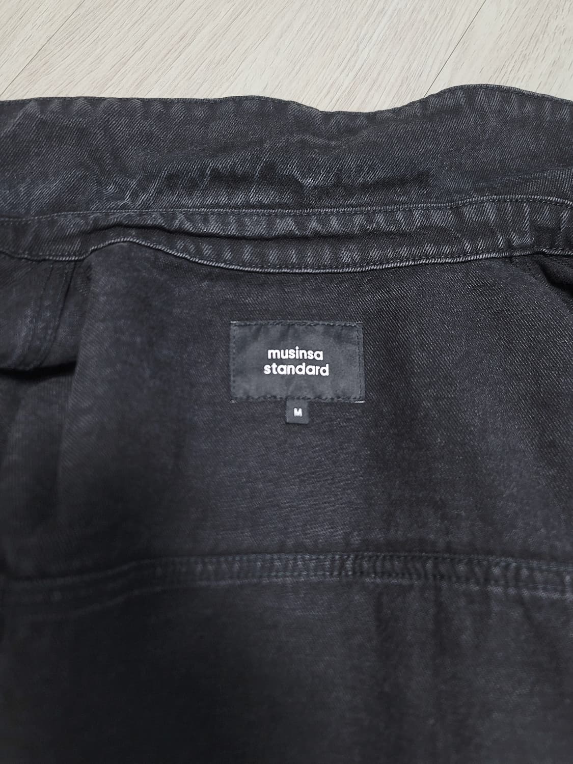 무신사스탠다드 엑스트라 오버사이즈 데님자켓 M 상품이미지4