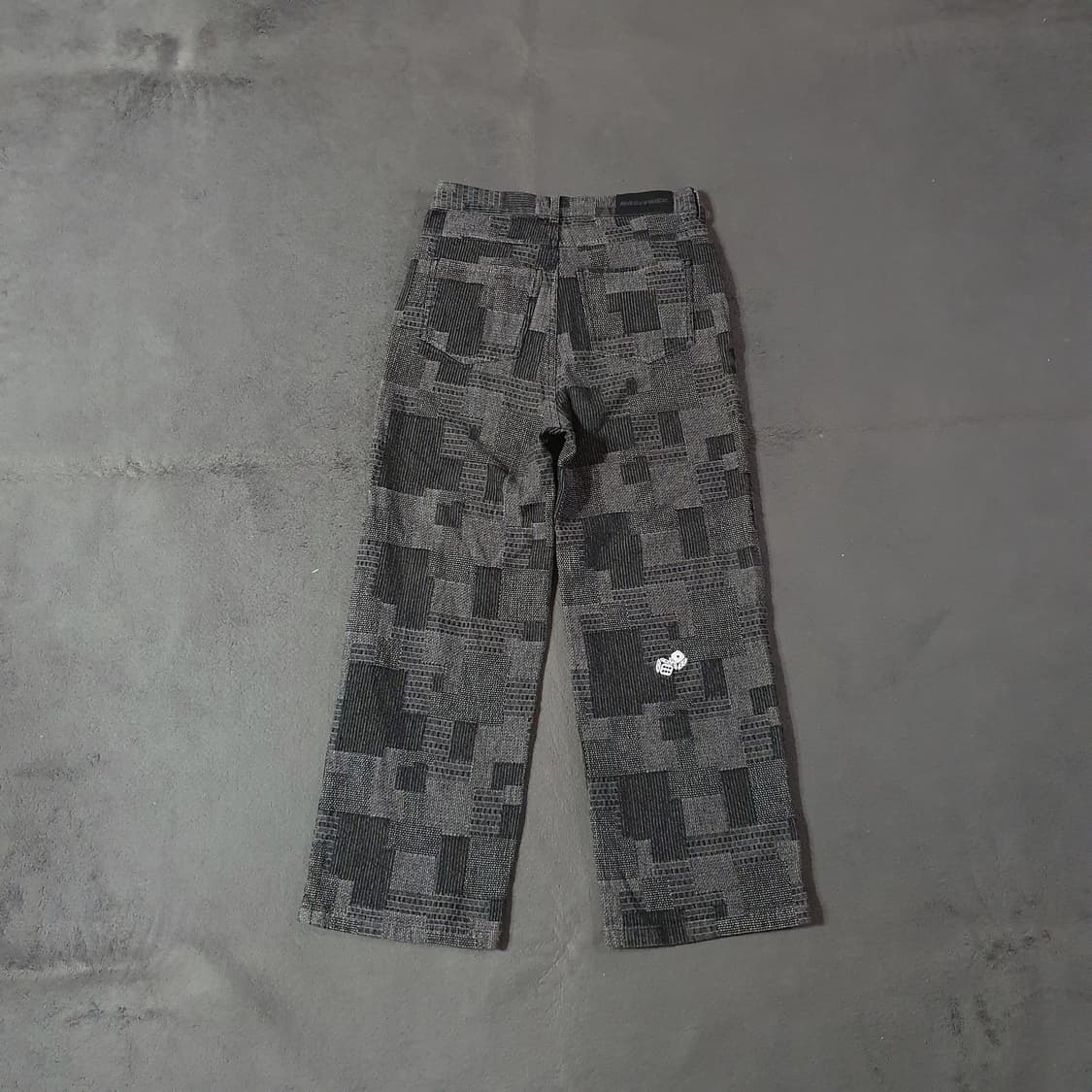 네스티킥 자카드 패턴 팬츠 바지 M 30 상품이미지2