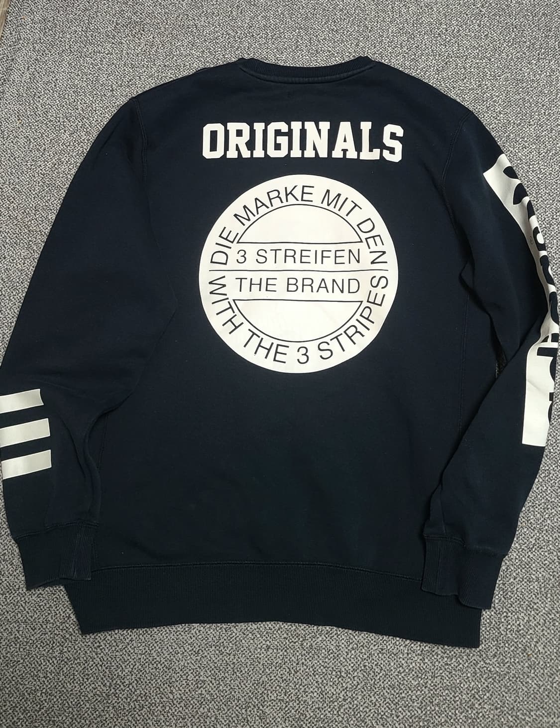 ]아디다스 오리지널 스트릿로고 크루  기모 맨투맨 105 상품이미지8