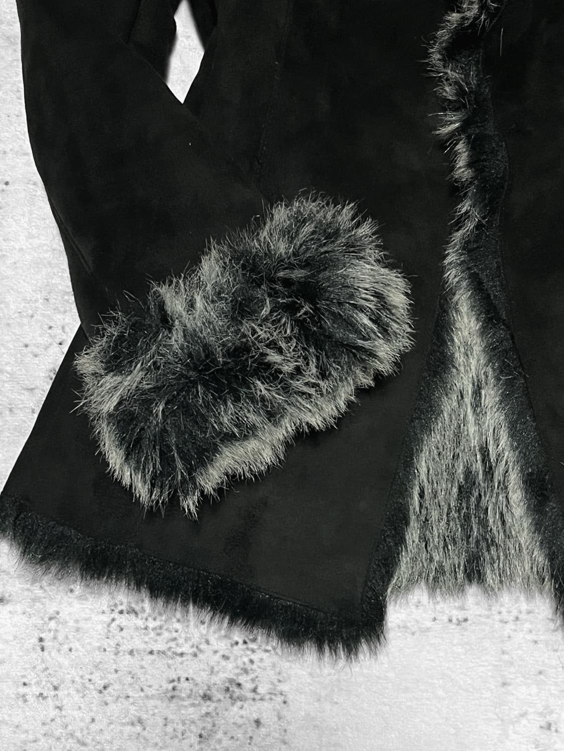 (ip ip) ash fur suede jacket  상품이미지4