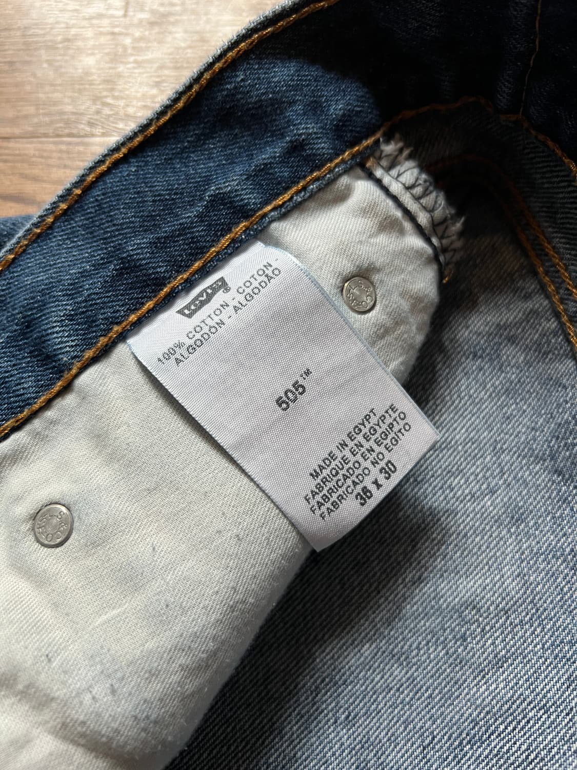 [36]리바이스 505 레귤러 스트레이트 데님 팬츠 상품이미지5