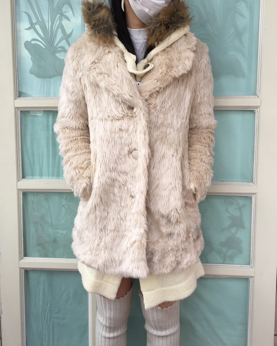 Fake fur coat 상품이미지6
