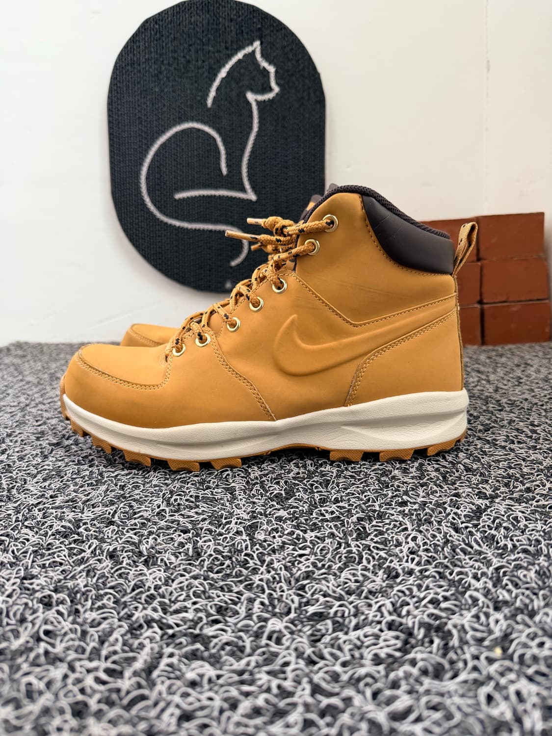 나이키 마노아 레더 부츠 브라운 265mm 상품이미지1