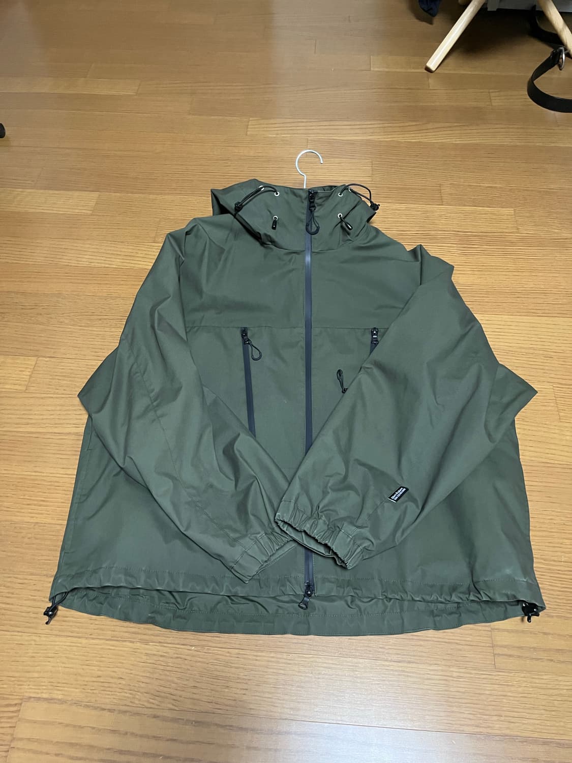 유니폼브릿지 zip wp hood jacket olive 상품이미지2