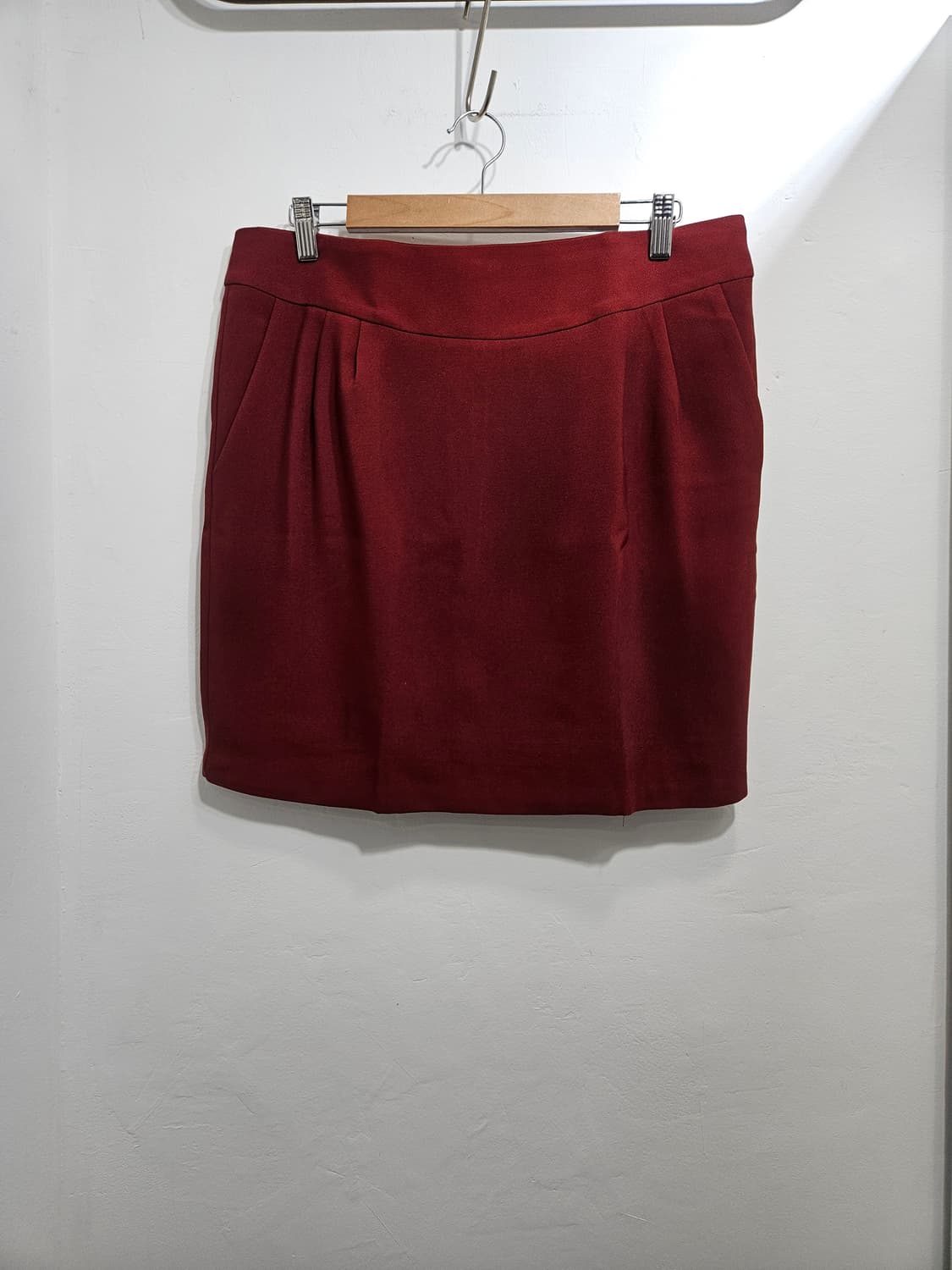 버건디 미니 치마 88 [새상품] 상품이미지1