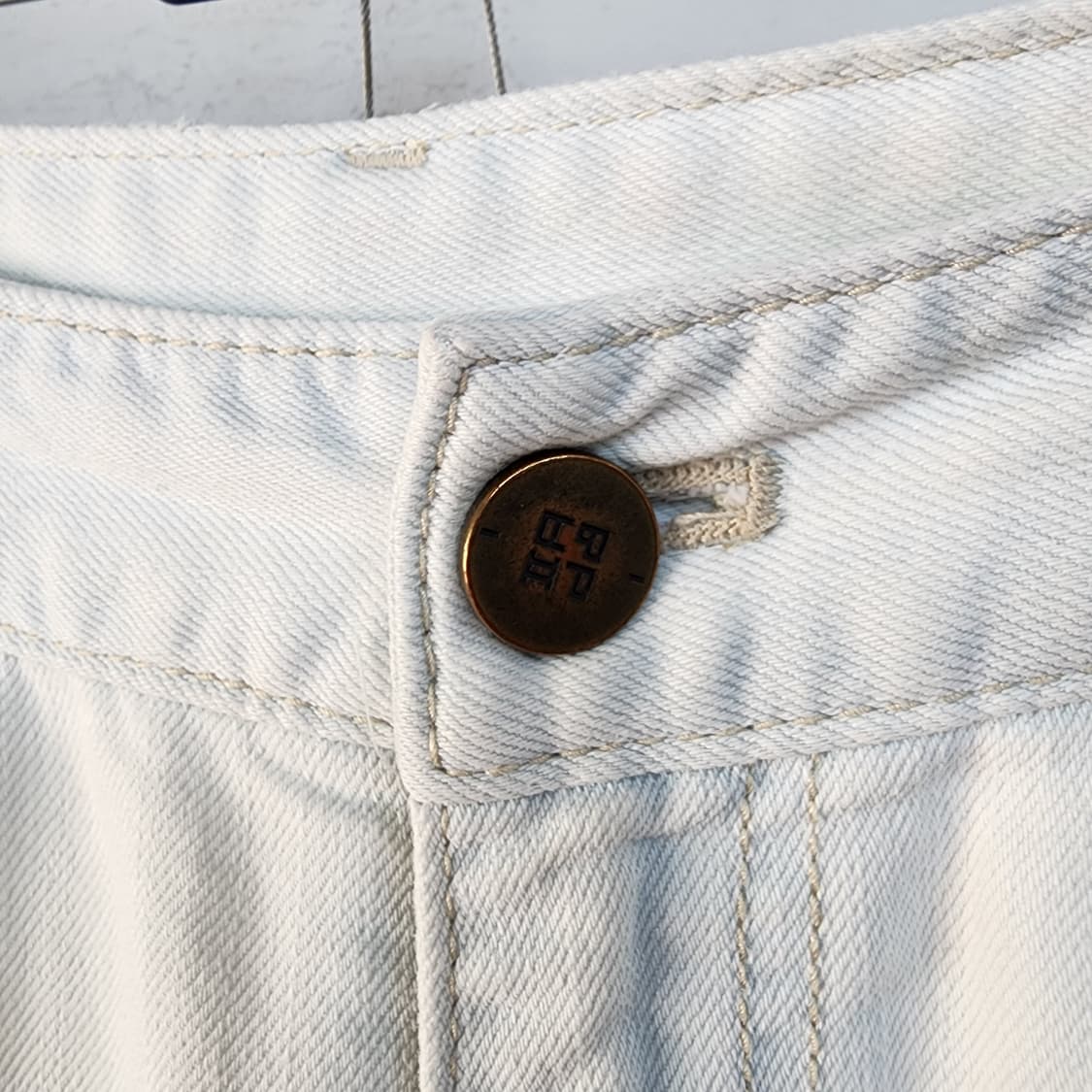 빈폴 화이트 데님 바지 상품이미지3