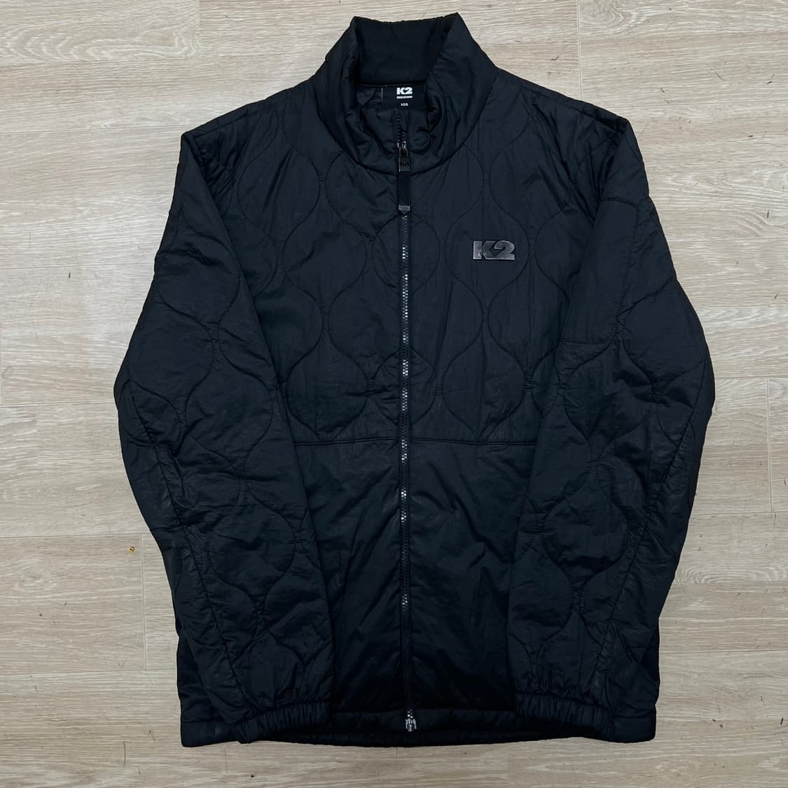 노스페이스 여성 페이즐리 로고 초경량 패딩 점퍼 [블랙] XS/85 상품이미지1