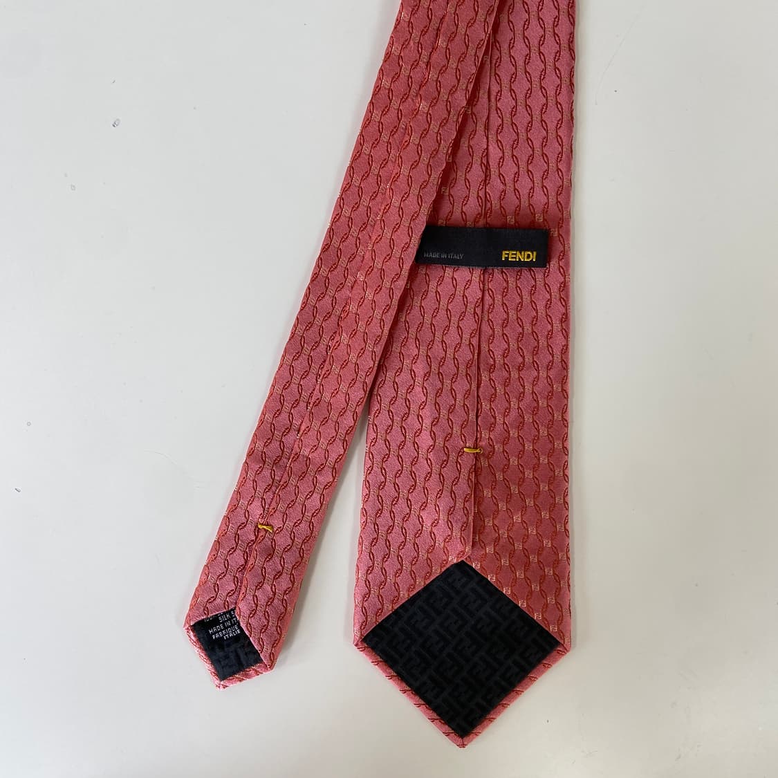 신형라벨 펜디 (FENDI) 모노그램 명품 정품 넥타이 상품이미지2