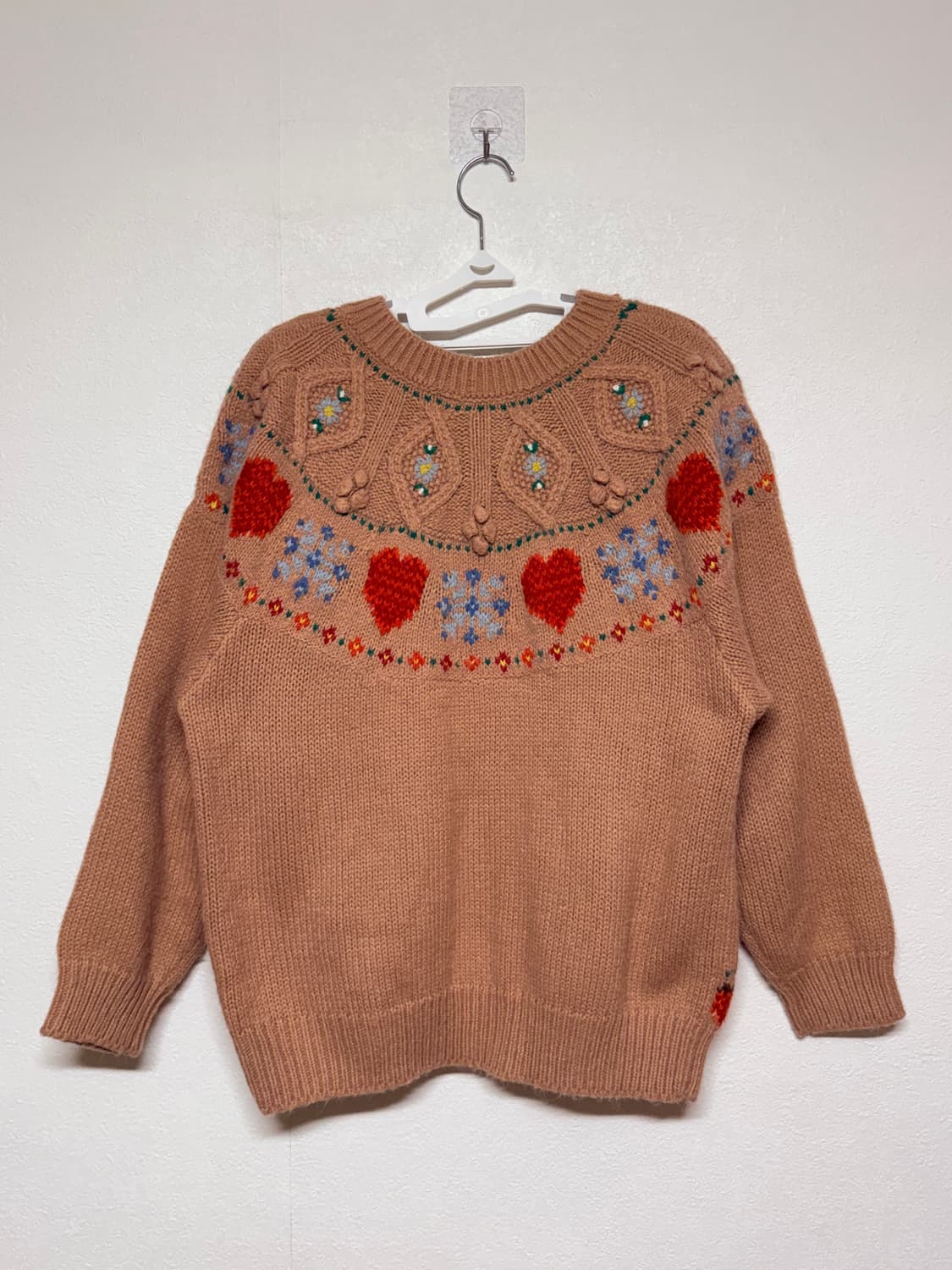 일본빈티지 자수 가디건  상품이미지4