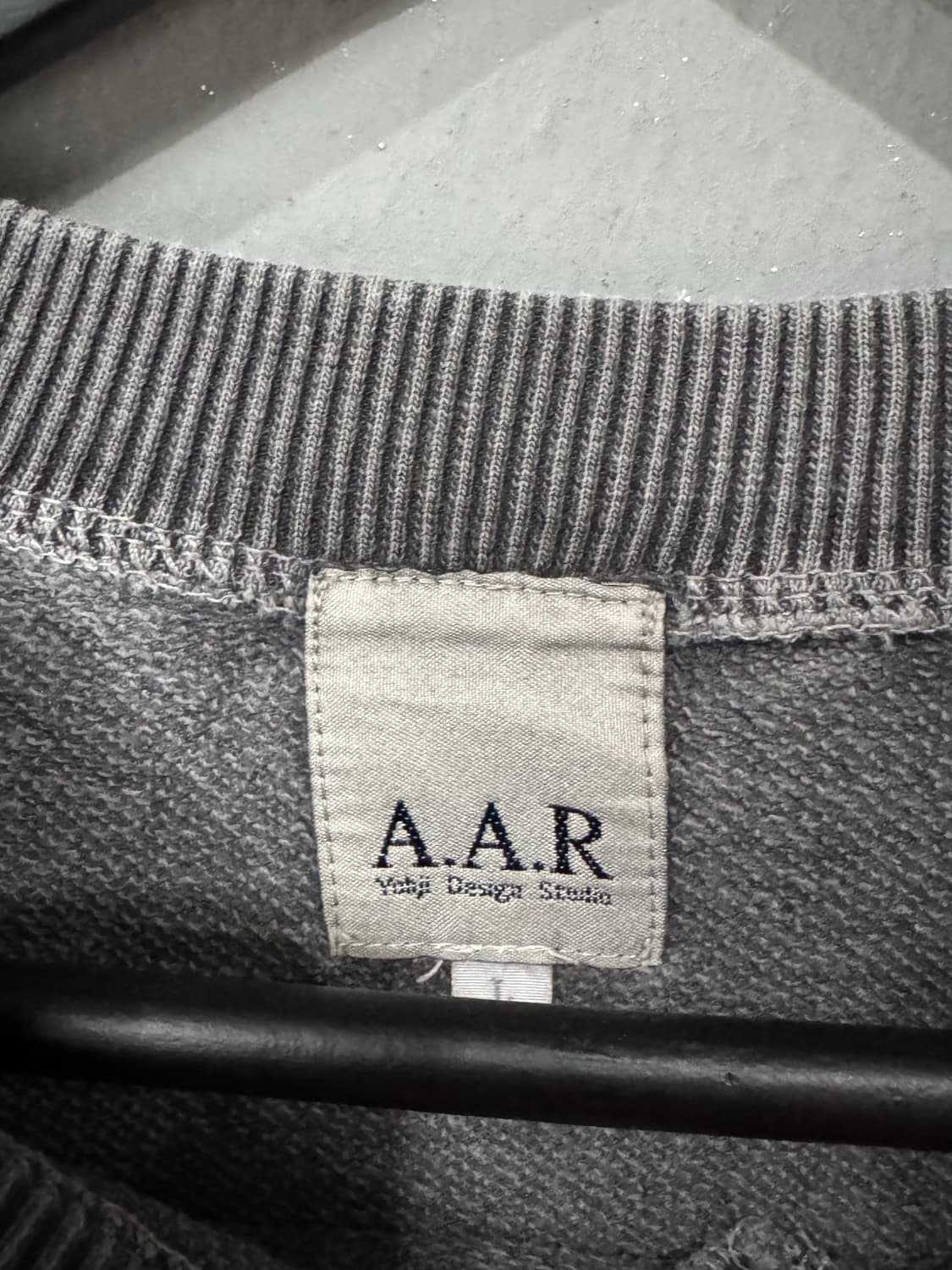 요지 야마모토 AAR 워시드 스웻셔츠  상품이미지4